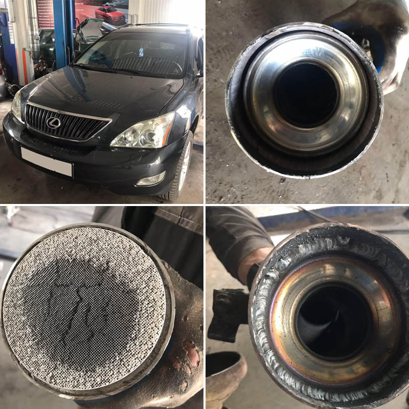 Удалили катализатор на Lexus RX330 в Самаре