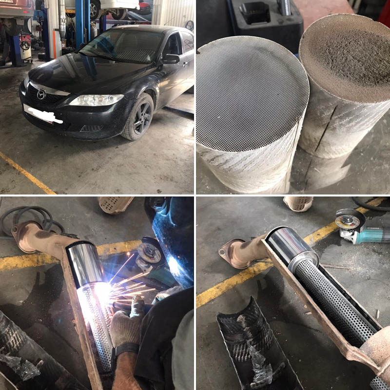 Удалили катализатор на Mazda 6 в Самаре